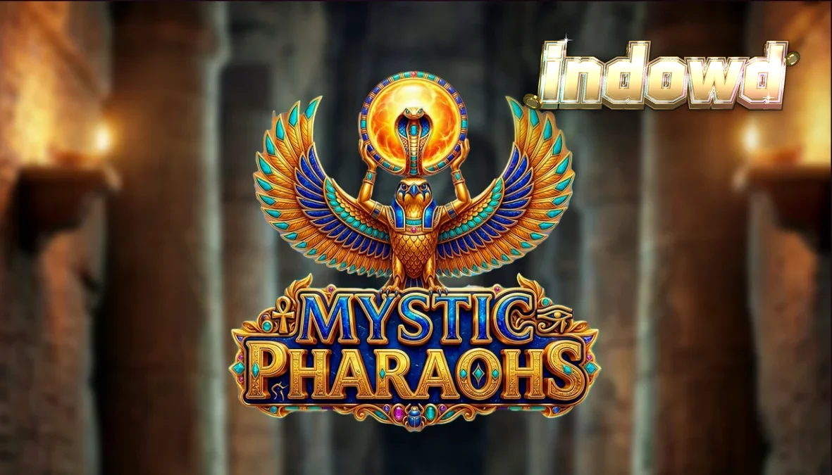 Tampilan visual slot Mystic Pharaoh dengan tema Mesir Kuno